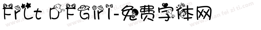 FrLt DFGirl字体转换